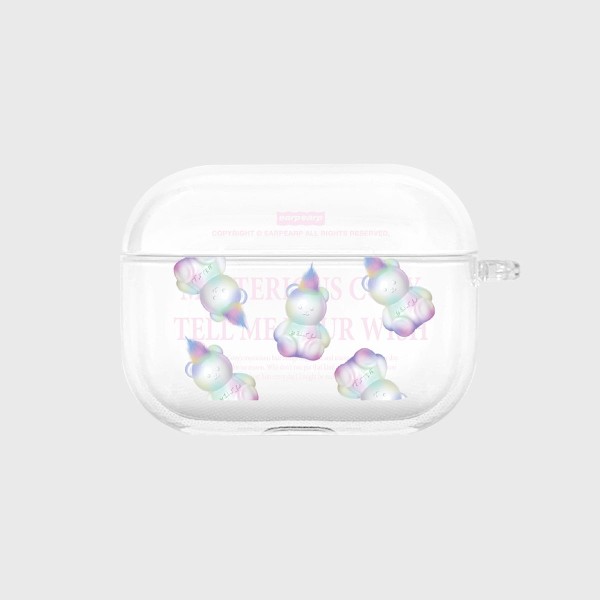 어프어프(EARPEARP) HOLOGRAM TROLL COVY(에어팟프로-클리어하드)