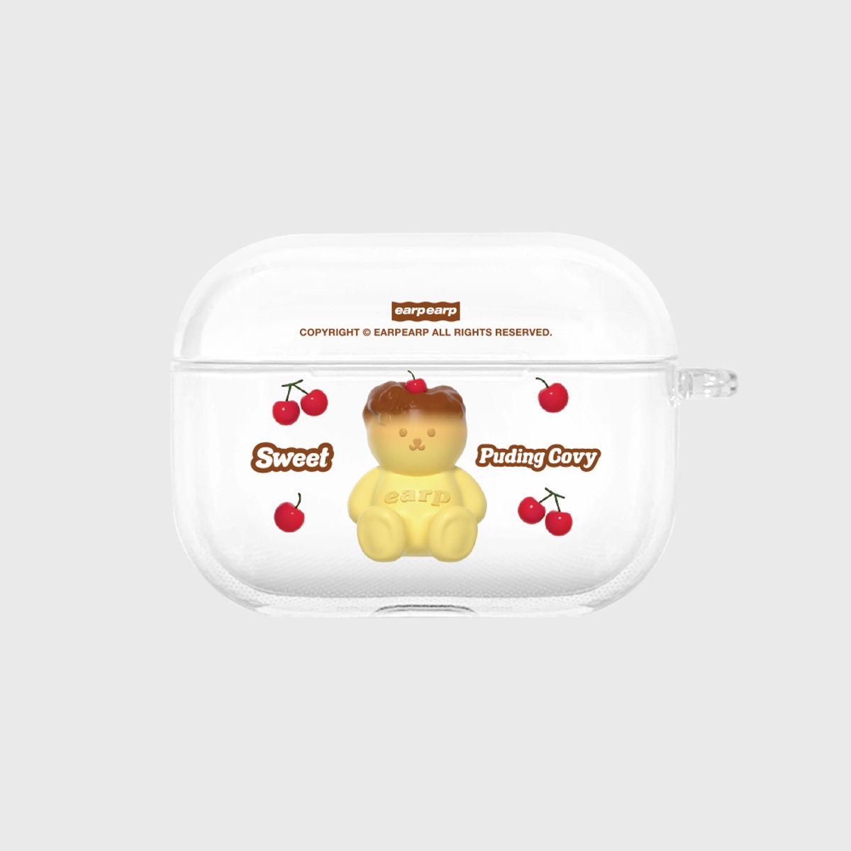 어프어프(EARPEARP) PUDDING COVY(에어팟프로-클리어하드)