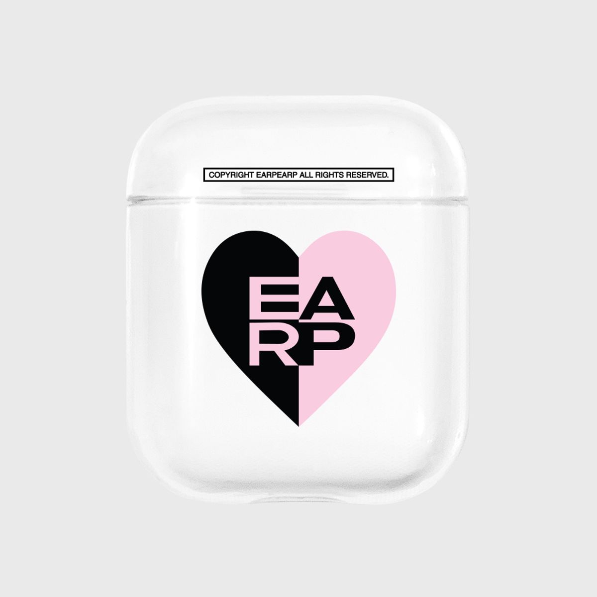 어프어프(EARPEARP) EARP PATTERN-BLACK(에어팟-클리어)