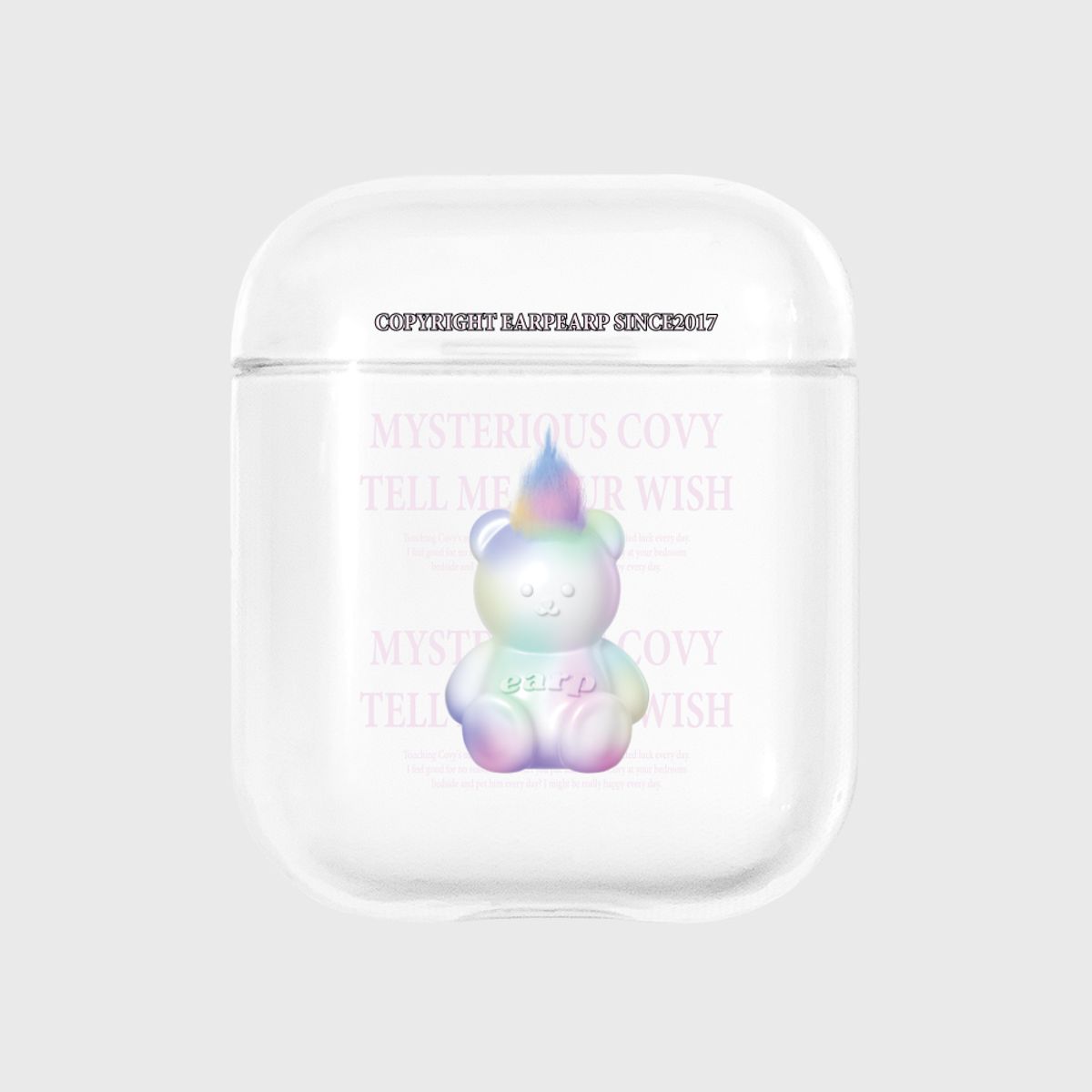 어프어프(EARPEARP) HOLOGRAM TROLL COVY(에어팟-클리어)