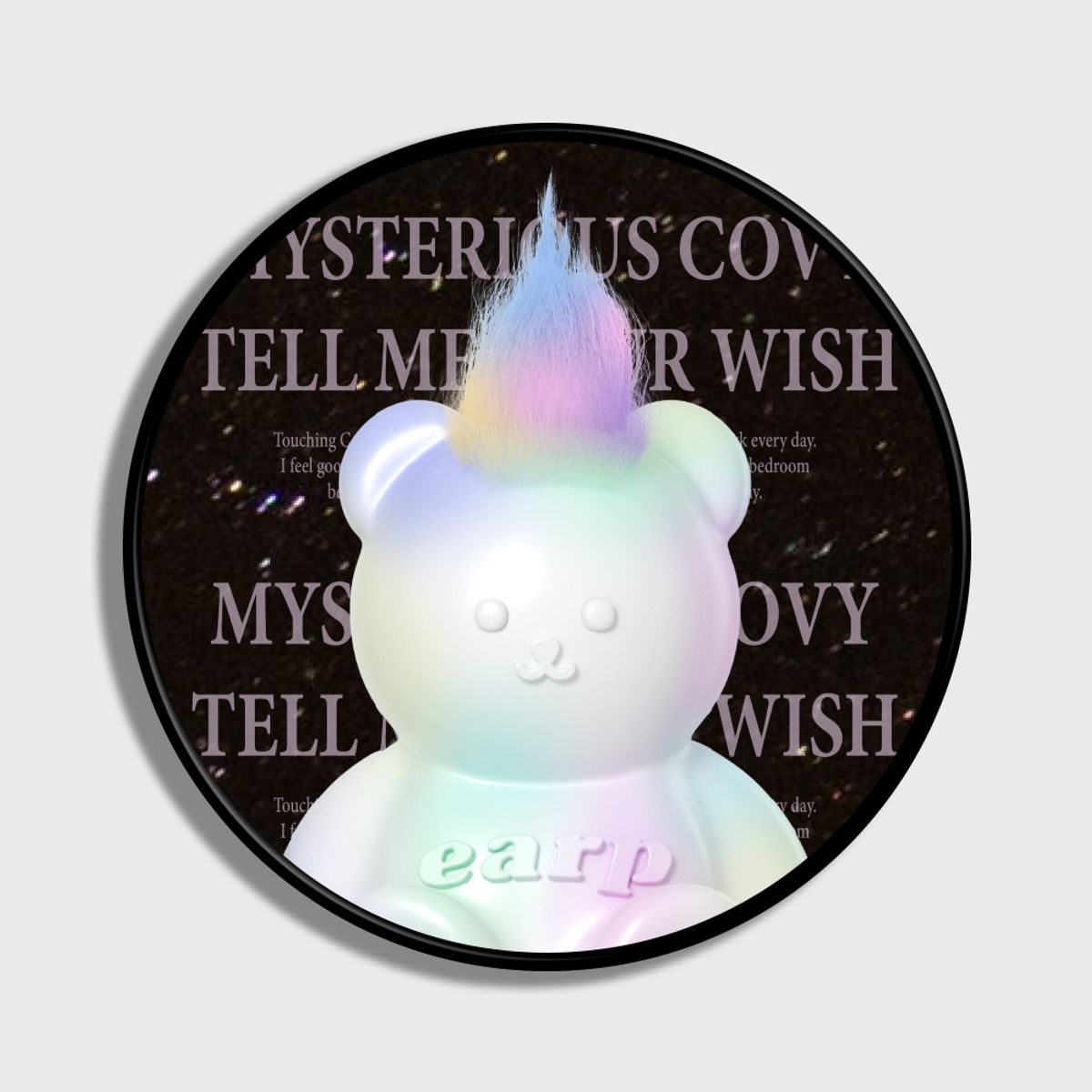 어프어프(EARPEARP) HOLOGRAM TROLL COVY-BLACK(스마트톡)