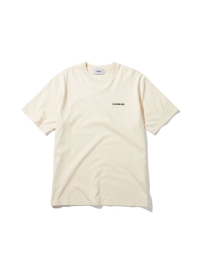 CADEJO X SOUNDSLIFE Short Sleeve T-Shirt Ivory