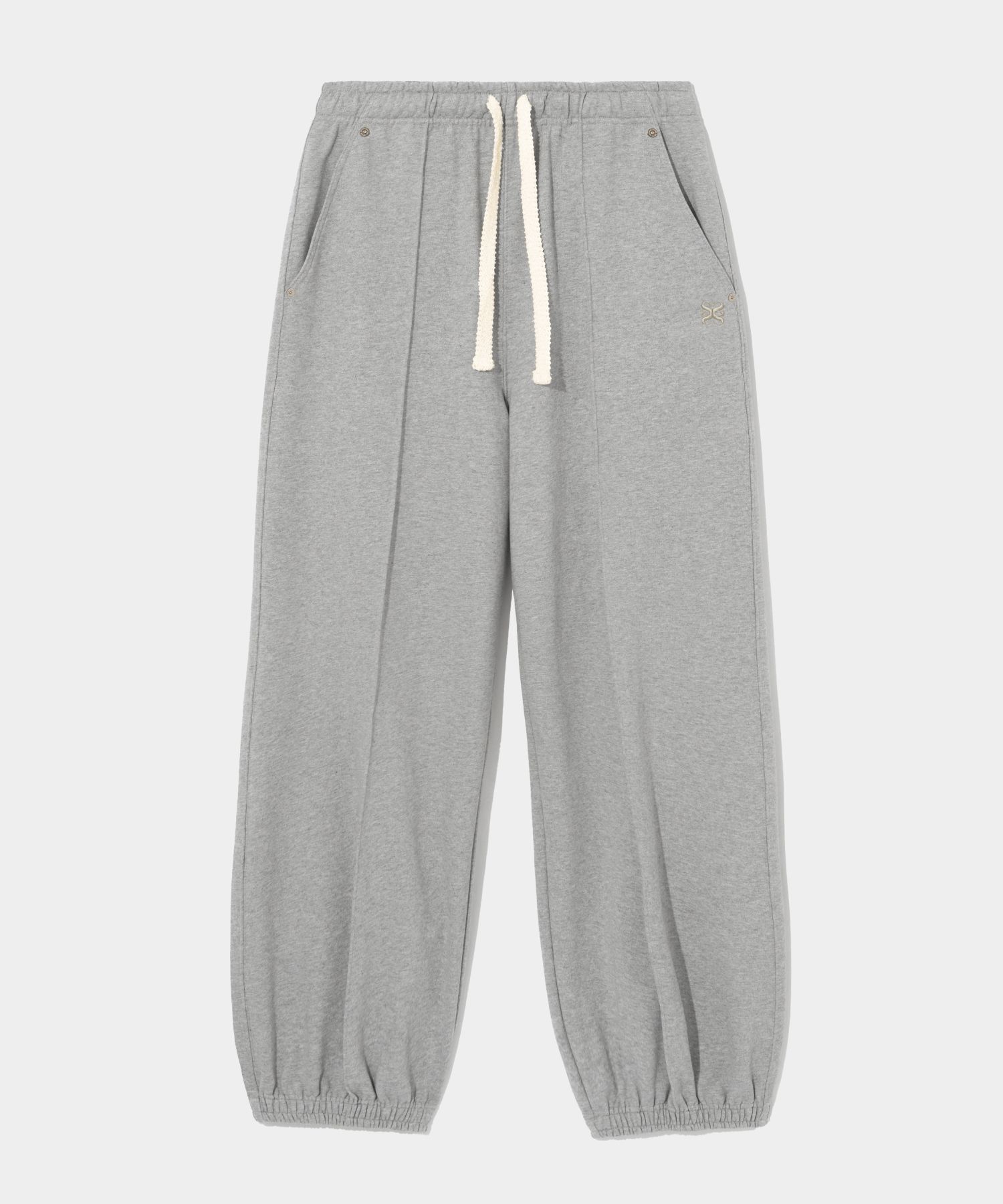 MUSINSA | SATUR Etna Lounge Sweatpants Melange Gray