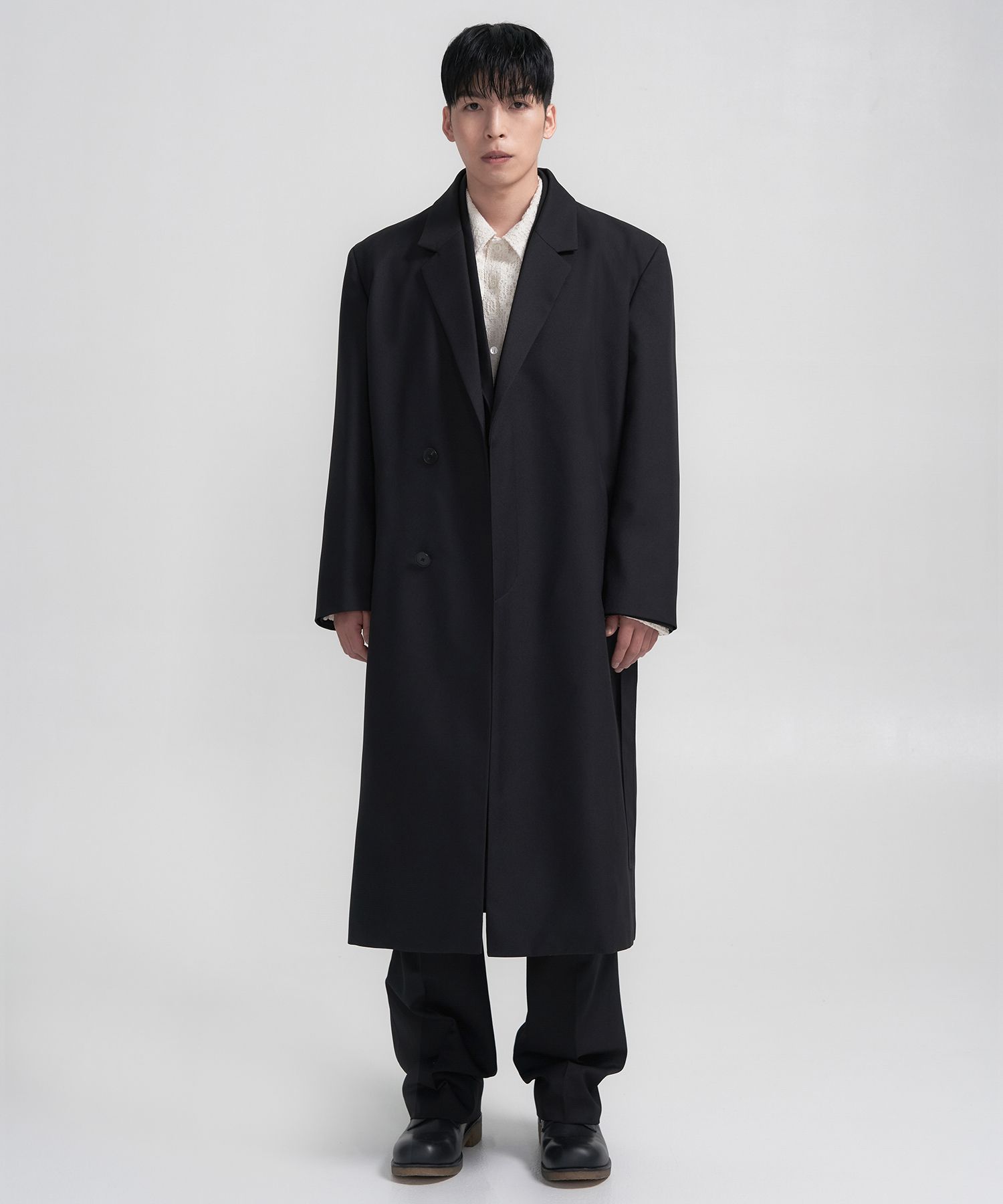 最終価格 INSILENCE COAT BLACK S コート　Sサイズ MUSINSA | INSILENCE [INSILENCE X KKANGSTYLIST] SASAKI Single Robe