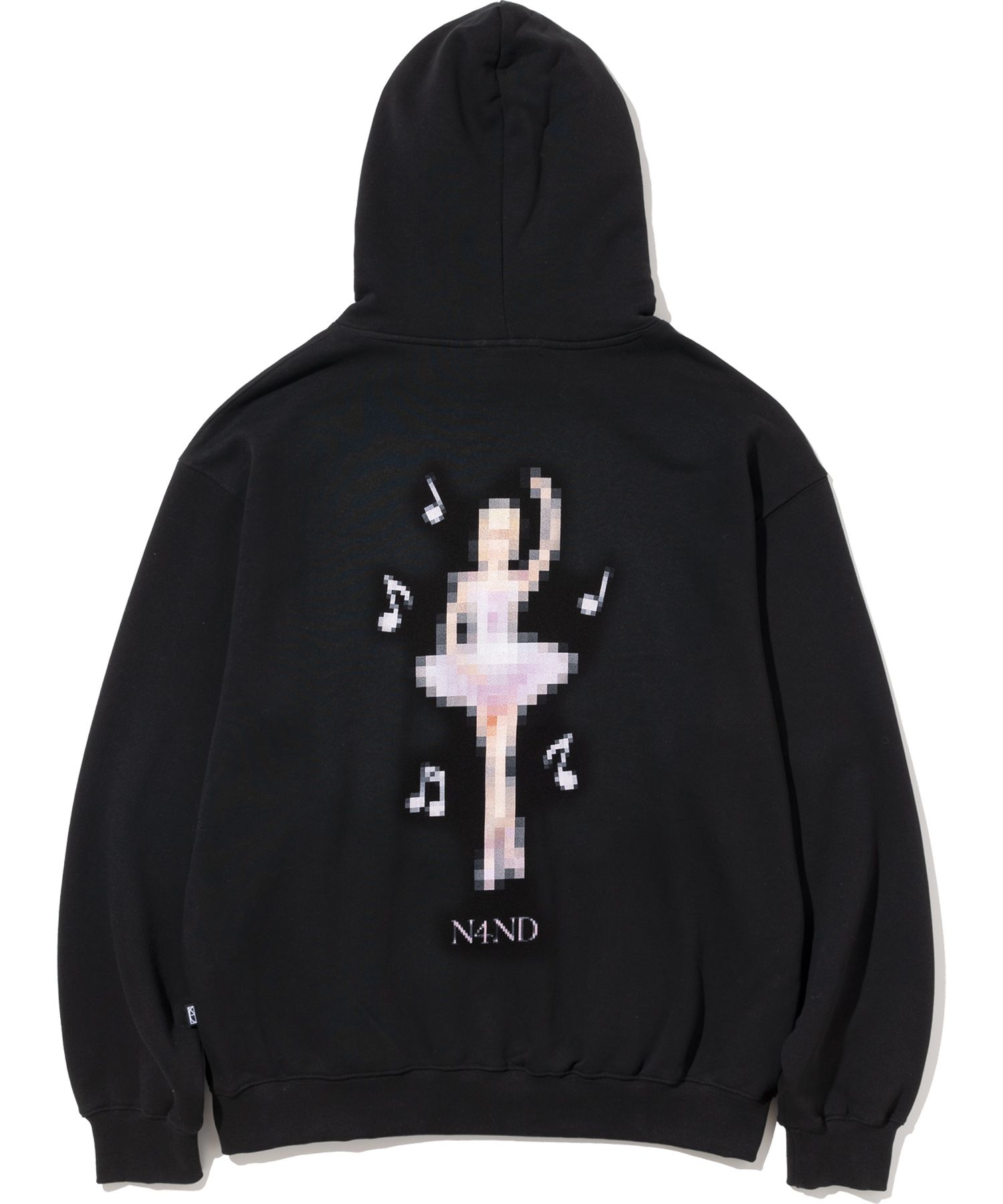 パーカー・フーディ NOT4NERD Dancing Doll Pullover Hood Black HD047BK MUSINSA | NOT4NERD Dancing Doll Pullover Hood - Black