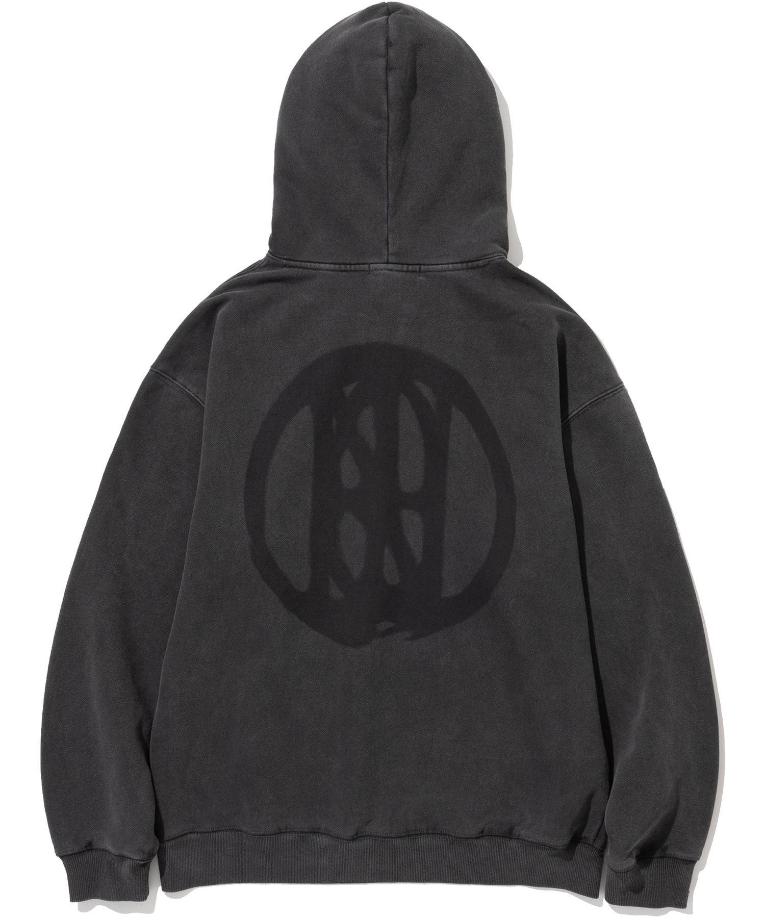 パーカー・フーディ NOT4NERD Pigment Wet Logo Pullover Hood Dark Grey HD043CH MUSINSA | NOT4NERD Pigment Wet Logo Pullover Hood - Dark Gray