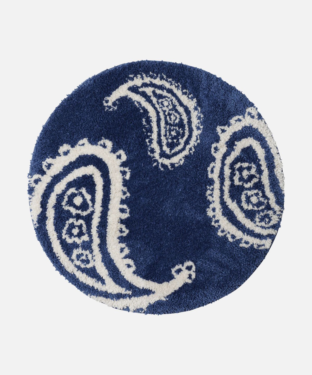 프리즘웍스(FRIZMWORKS) PAISLEY ROUND RUG (60*60) _ NAVY