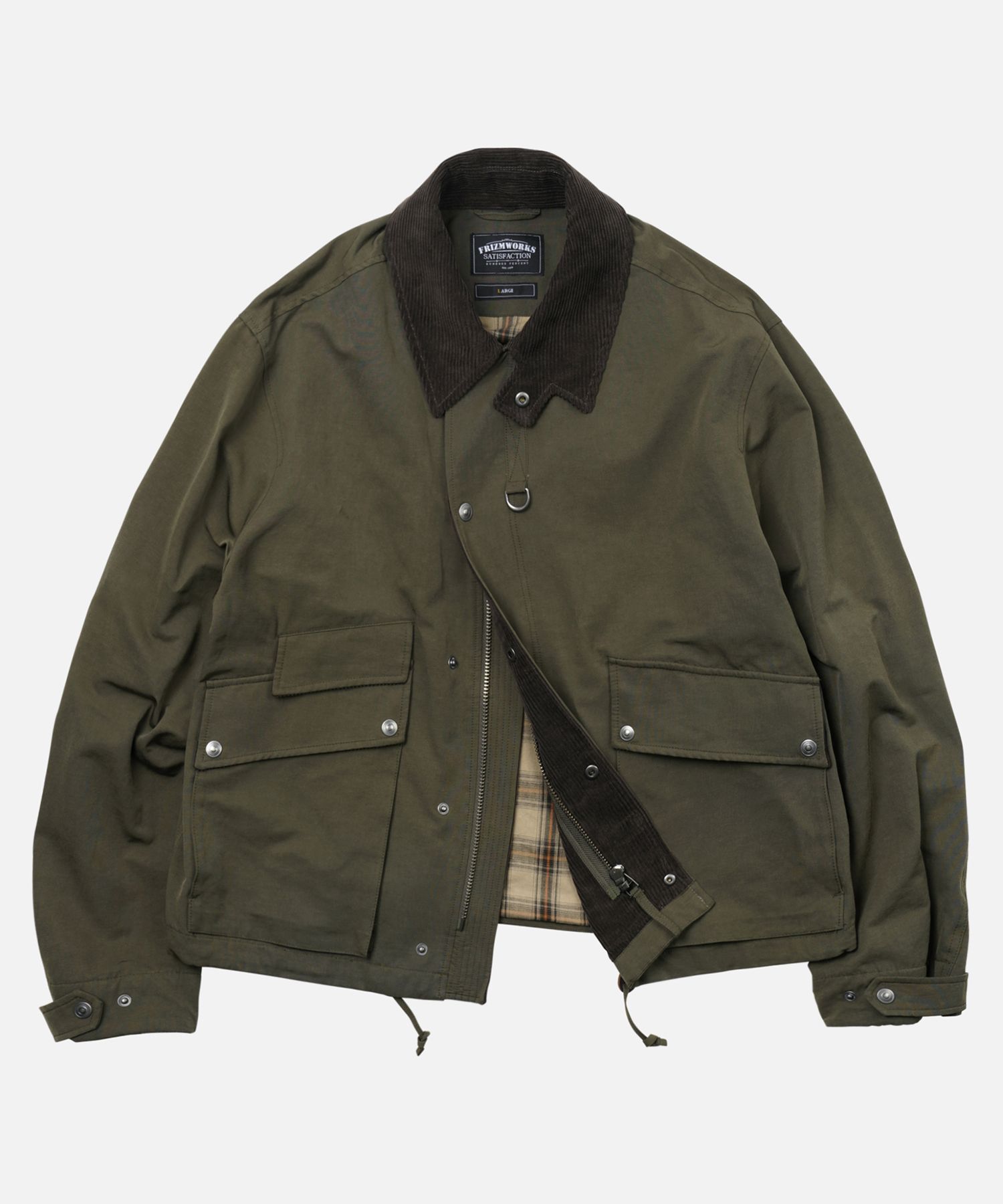 MUSINSA | FRIZMWORKS HERITAGE HUNTING JACKET _ OLIVE
