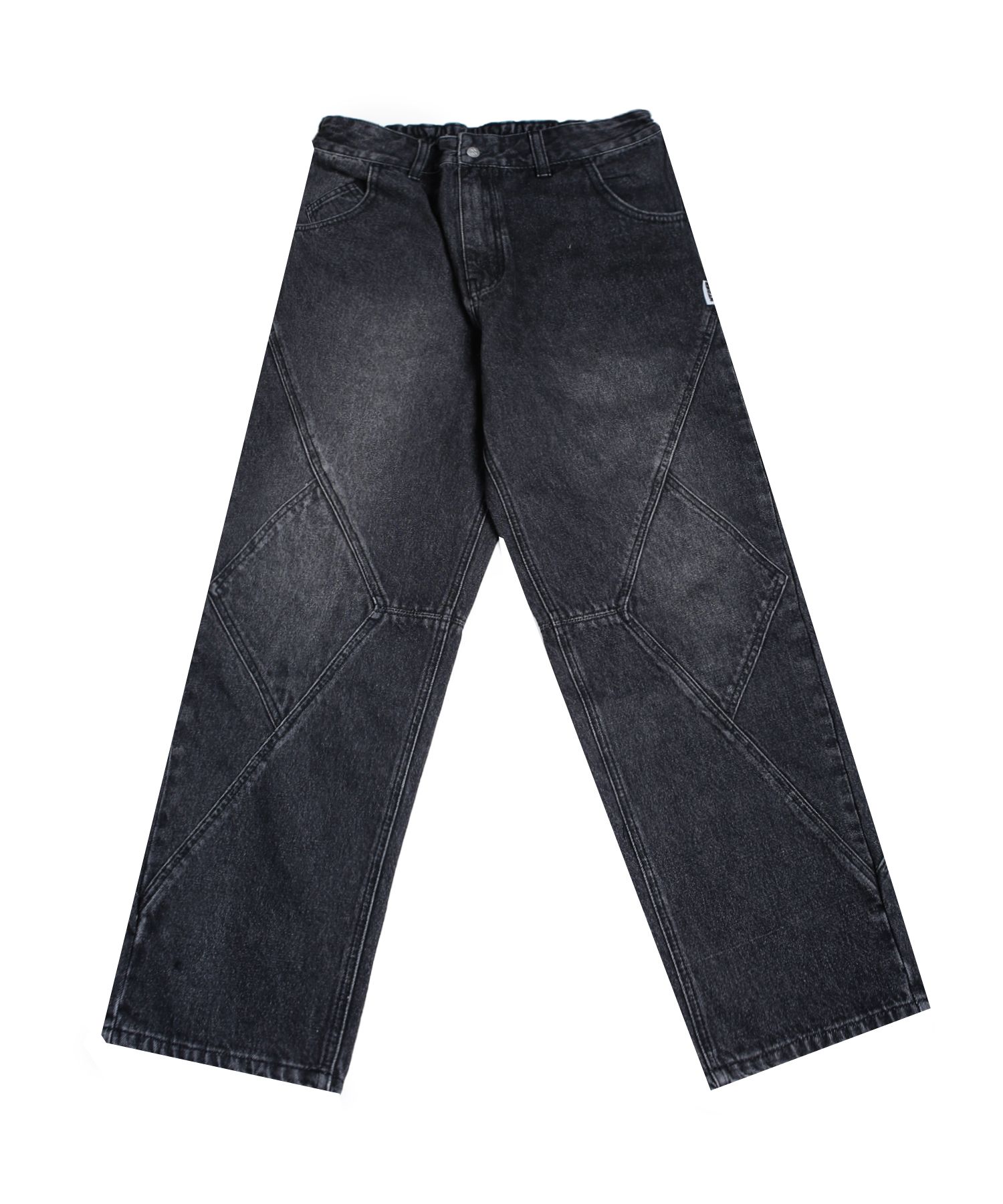 パンツ XTONZ XP114 Diamond Denim Pants BLACK xp114 MUSINSA | XTONZ XP114 Diamond Denim Pants (BLACK)