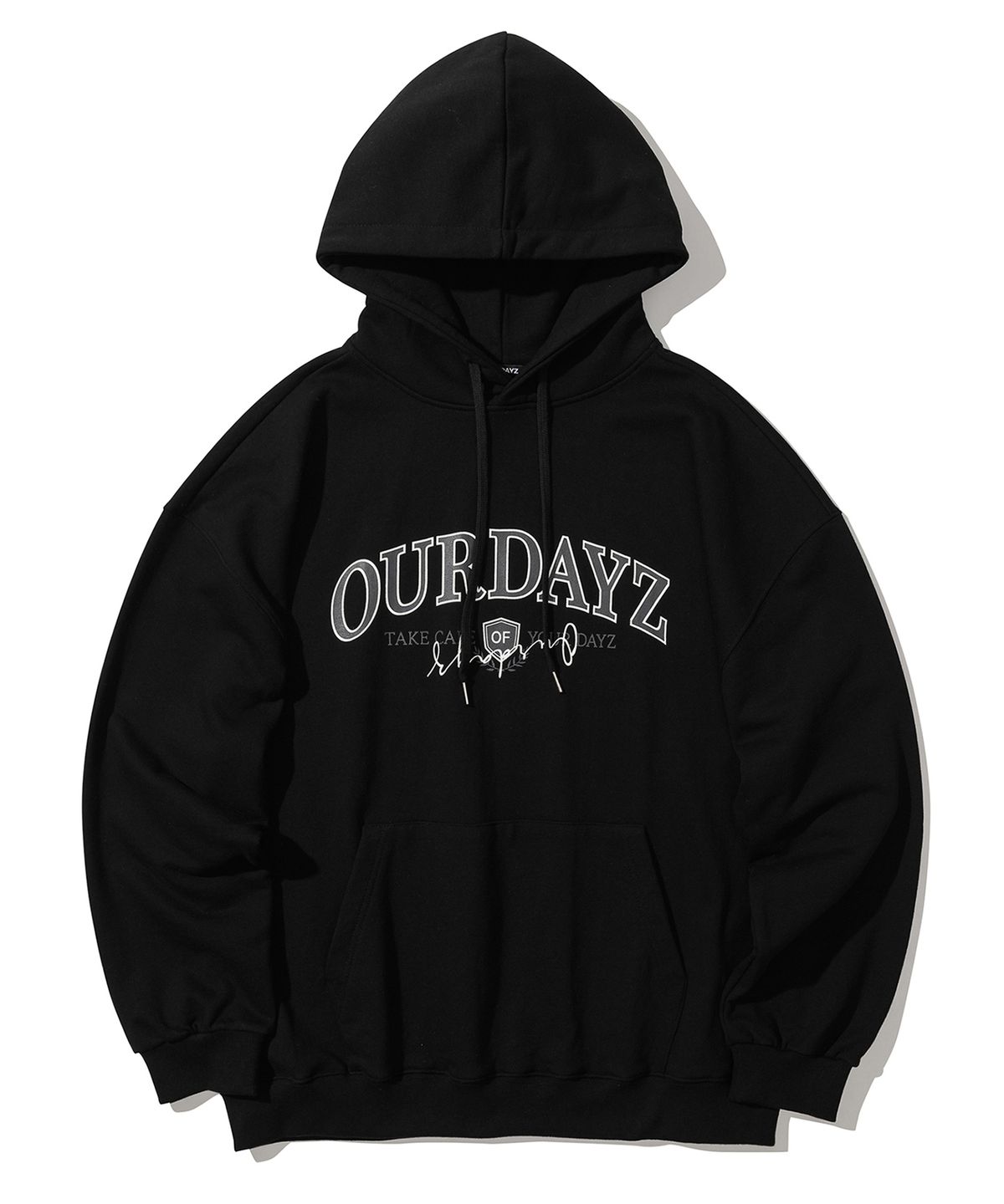 아워데이즈(OURDAYZ) ODZ 아치 로고 후드티 [BLACK]
