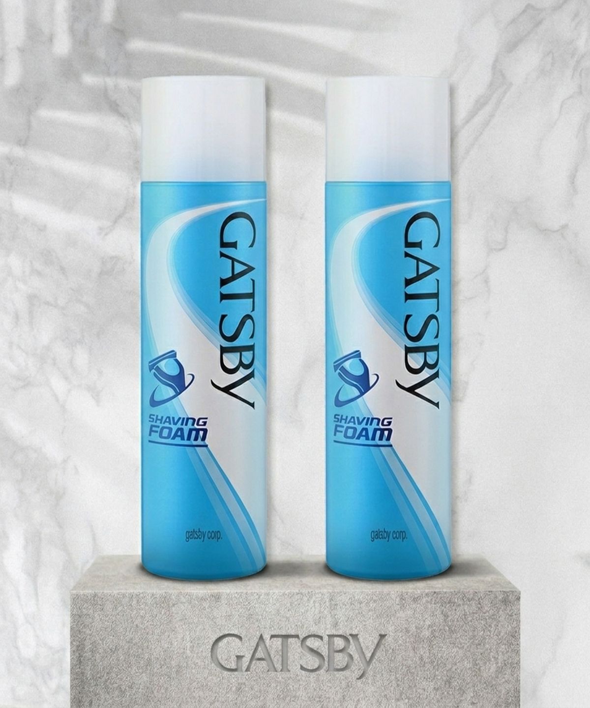 갸스비(GATSBY) 쉐이빙 폼 190g 2개