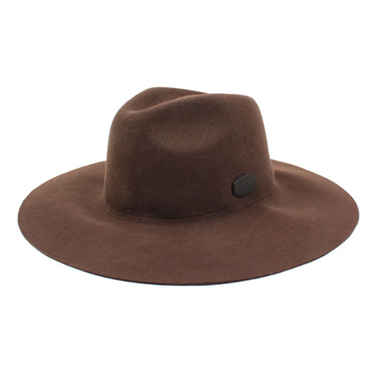 유니버셜 케미스트리(UNIVERSAL CHEMISTRY) Black Metal Wool Long Fedora BR 울페도라