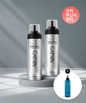 스타일링 폼 슈퍼하드 185g 2개