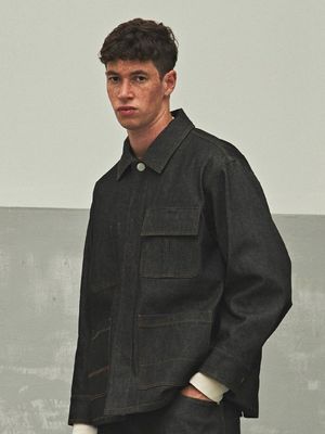 데님 코치 자켓 BL