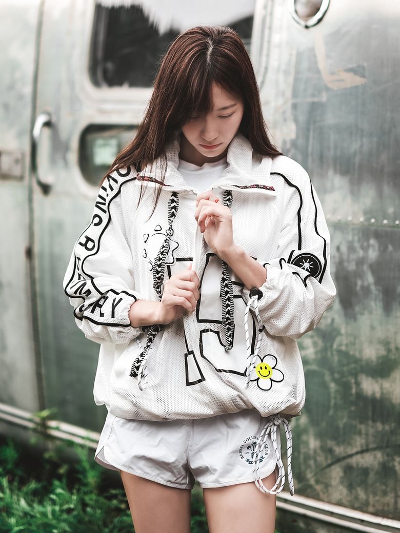 CEFIRO(산들바람)MESH JACKET WHITE