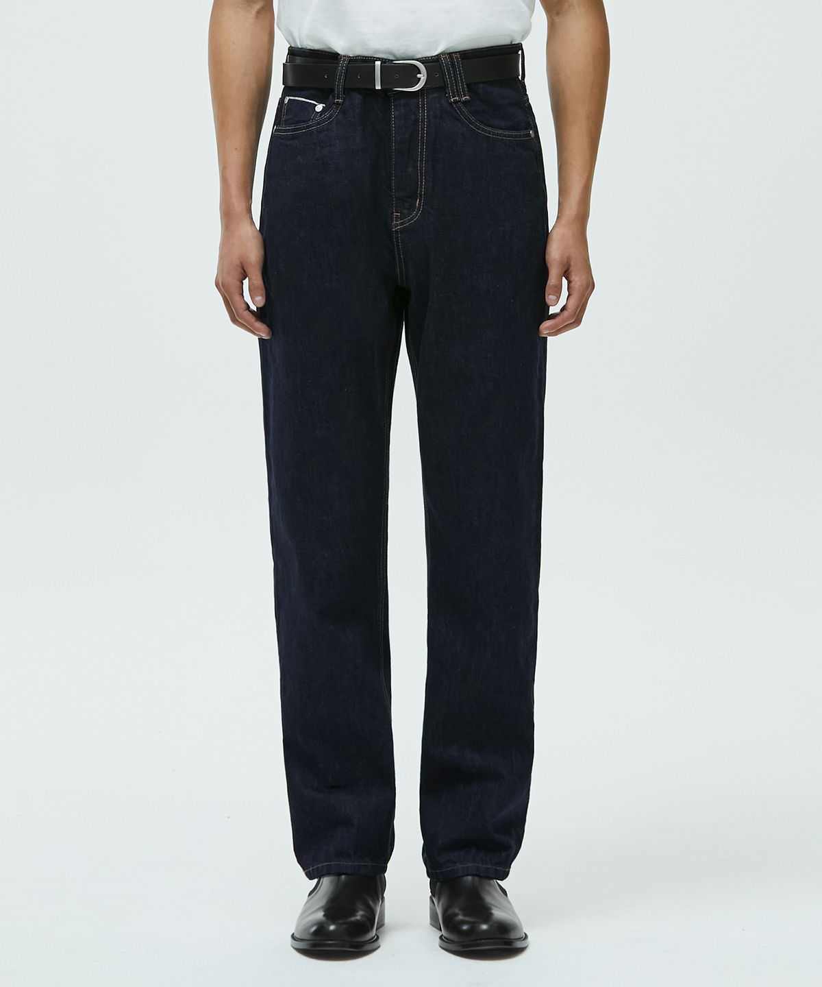 데케트(DECET) Arvind Selvage Regular Straight Jeans DCPT016RawIndigo