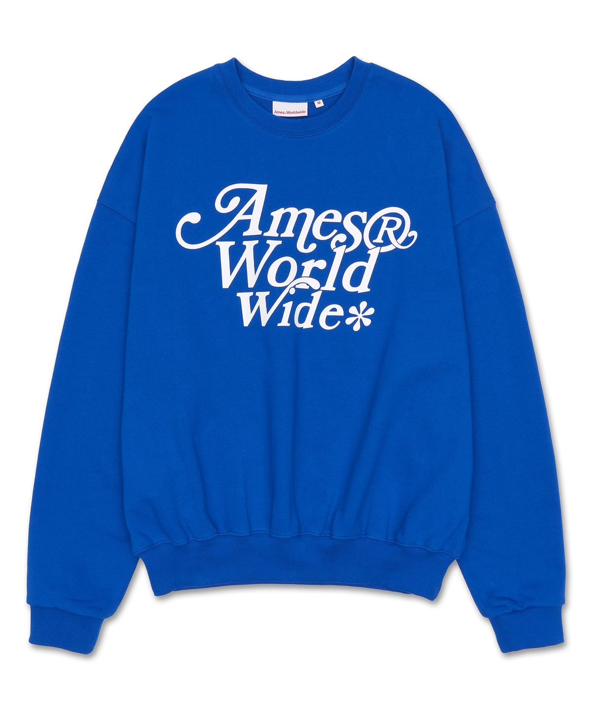 아메스 월드와이드(AMES-WORLDWIDE) SIGNATURE LOGO SWEATSHIRT BLUE (AM2CFUM440A)