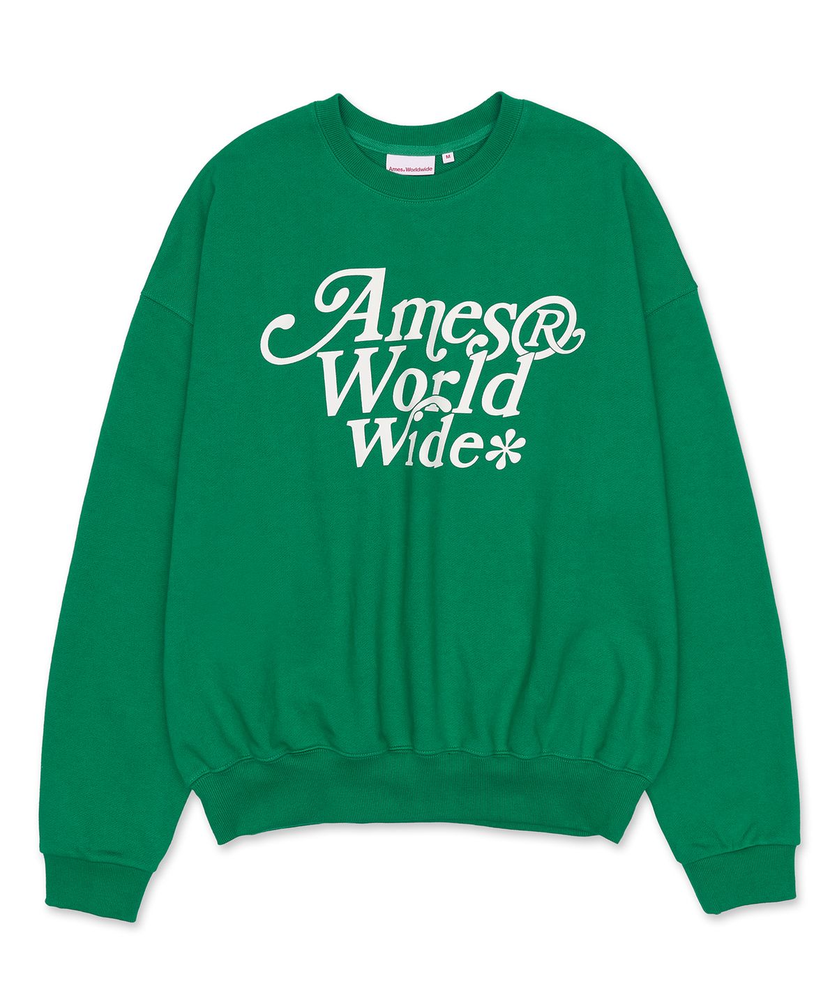 아메스 월드와이드(AMES-WORLDWIDE) SIGNATURE LOGO SWEATSHIRT GREEN (AM2CFUM440A)