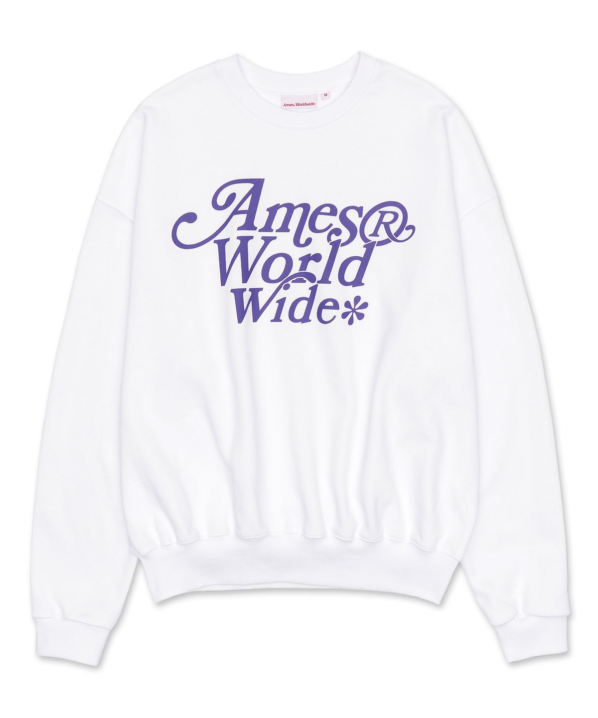 아메스 월드와이드(AMES-WORLDWIDE) SIGNATURE LOGO SWEATSHIRT WHITE (AM2CFUM440A)