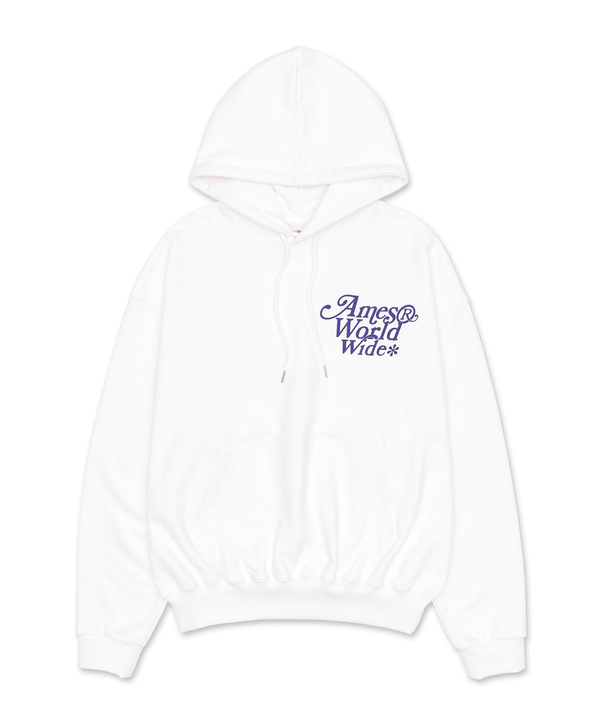 아메스 월드와이드(AMES-WORLDWIDE) SIGNATURE LOGO HOODIE WHITE (AM2CFUM401A)