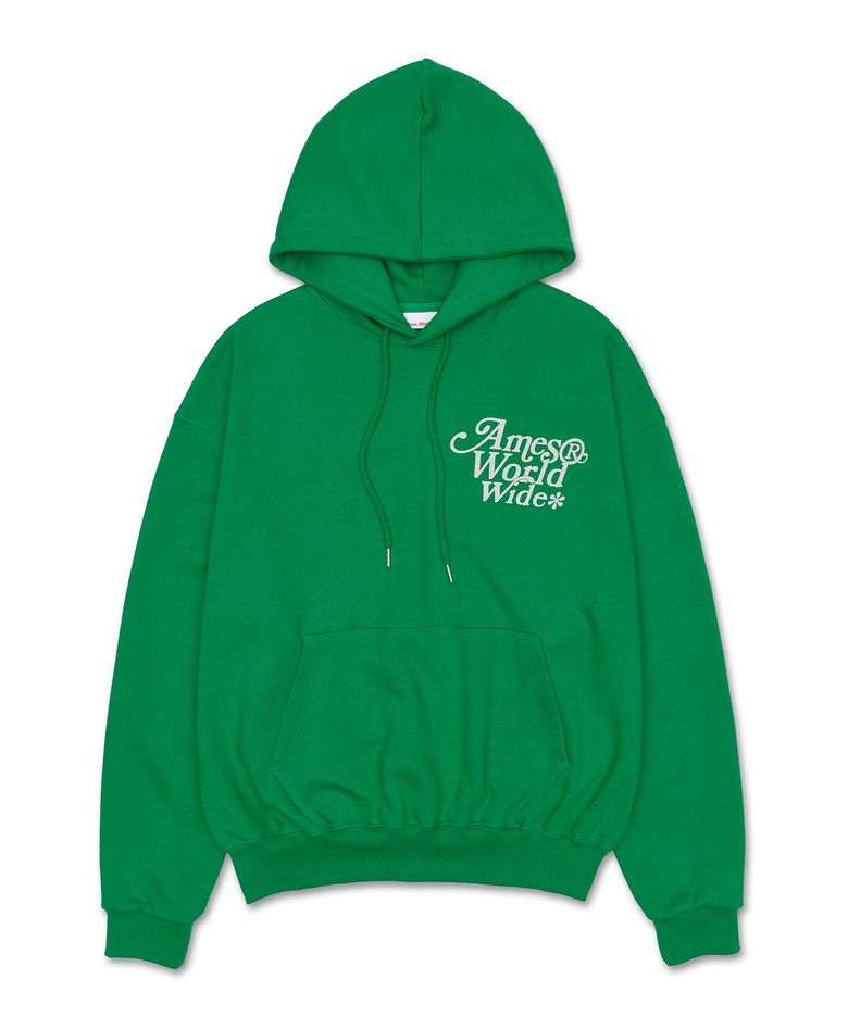 SIGNATURE LOGO HOODIE GREEN (AM2CFUM401A)