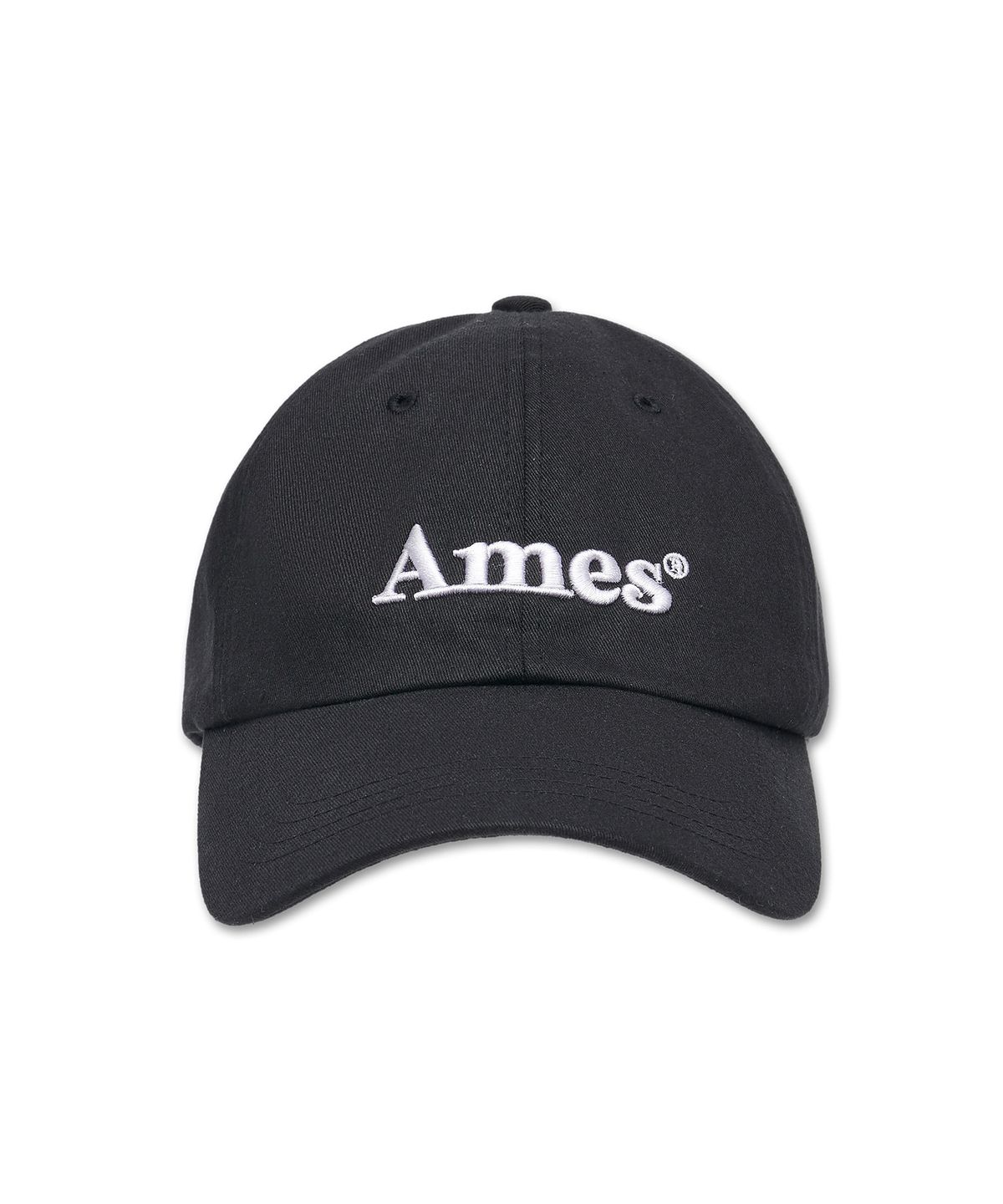 아메스 월드와이드(AMES-WORLDWIDE) BASIC LOGO BALL CAP BLACK