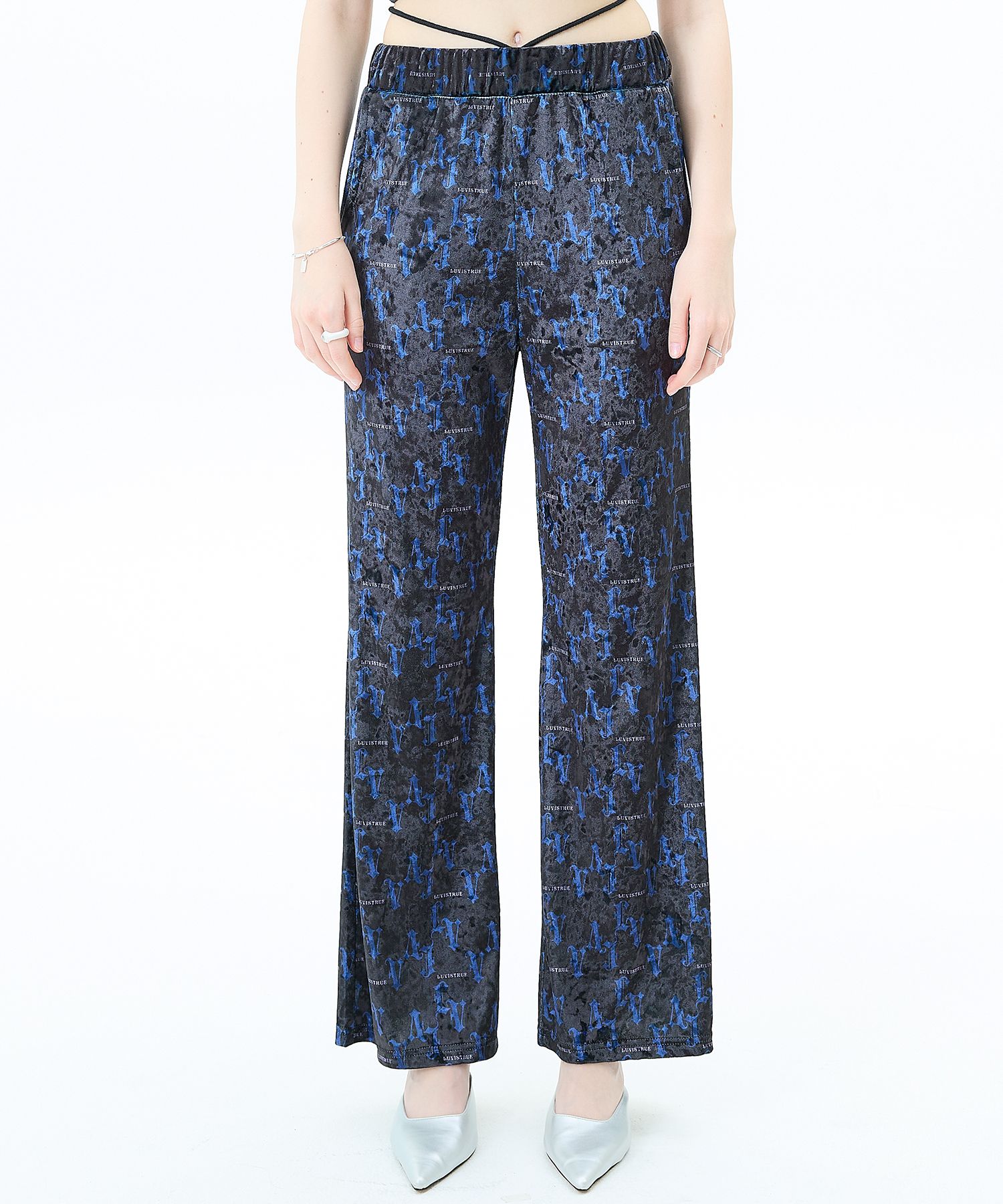 [LUV IS TRUE]★MZ LAYERED PANTS MUSINSA | LUV IS TRUE MZ LAYERED PANTS (BLACK)