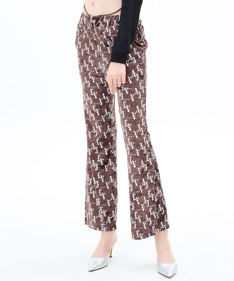 MZ LAYERED PANTS(BROWN)