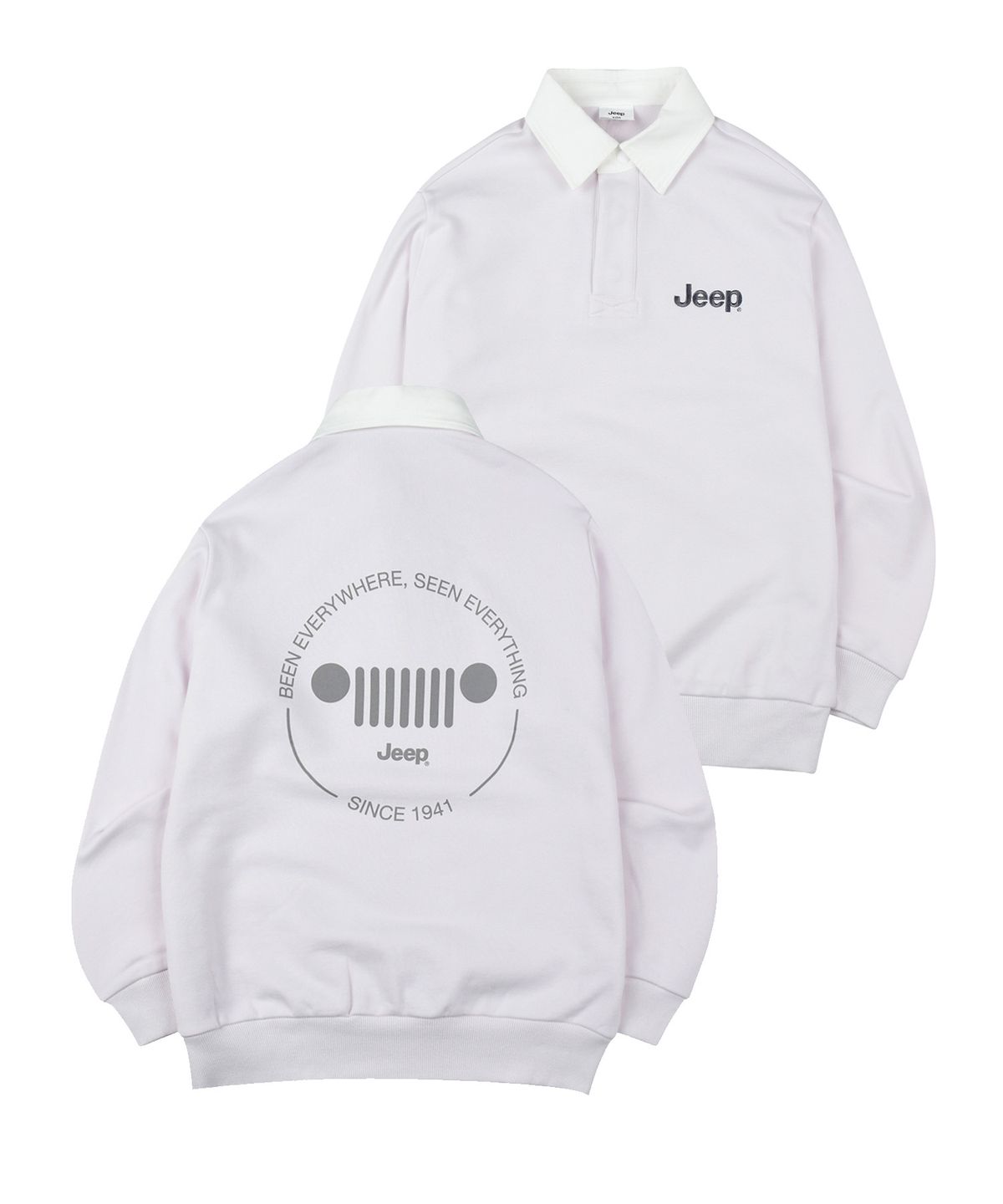 지프(JEEP) Half  Zip-Up 7-Grill M-Logo Sweat  (JN5TSU834LP)