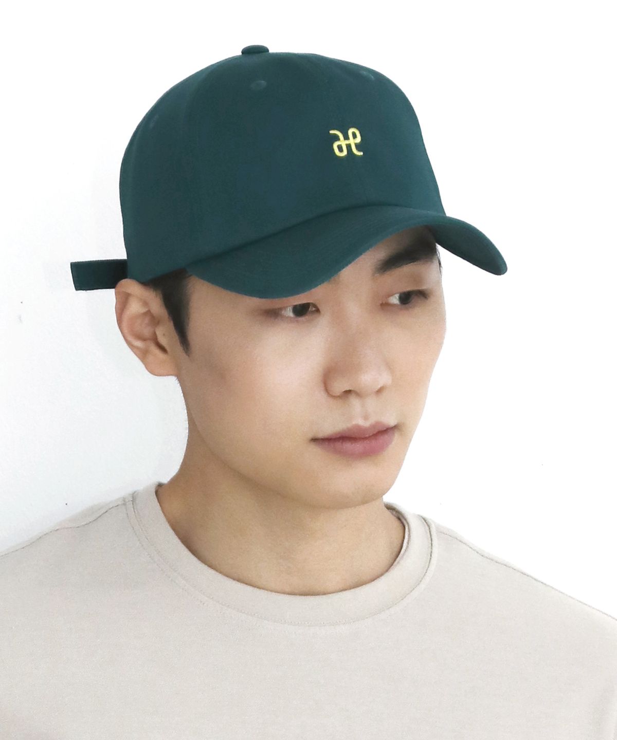 타임슬립(TIME SLIP) 아트함 내츄럴 그린 볼캡 TBC03007