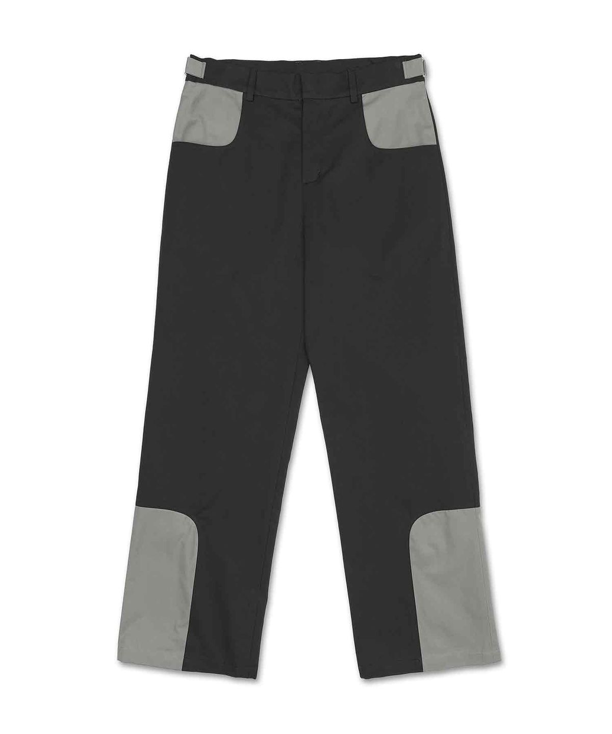 더바이닐하우스(THEVINYLHOUSE) RACER PANTS BLACK (VH2CFUPA11A)