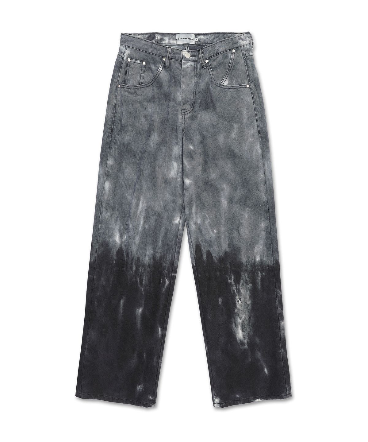 더바이닐하우스(THEVINYLHOUSE) DYED COTTON PANTS CHARCOAL (VH2CWUD111A)