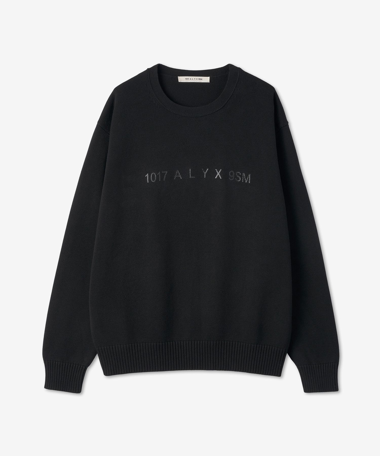 MUSINSA公式 | 1017 ALYX 9SM ロゴニット - ブラック / AAMKN0122YA01BLACK