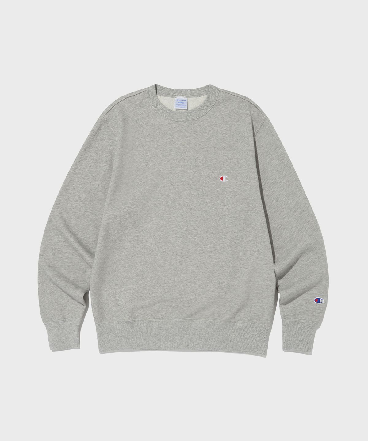 챔피온(CHAMPION) C로고 크루넥 스웨트셔츠 Normal Grey
