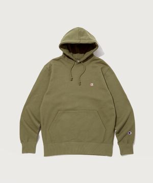 베이직 C로고 후드 티셔츠 Normal Khaki