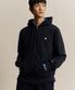 C로고 후드 집업 Normal Navy