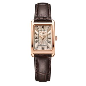 JA-1338 스퀘어 여성가죽시계