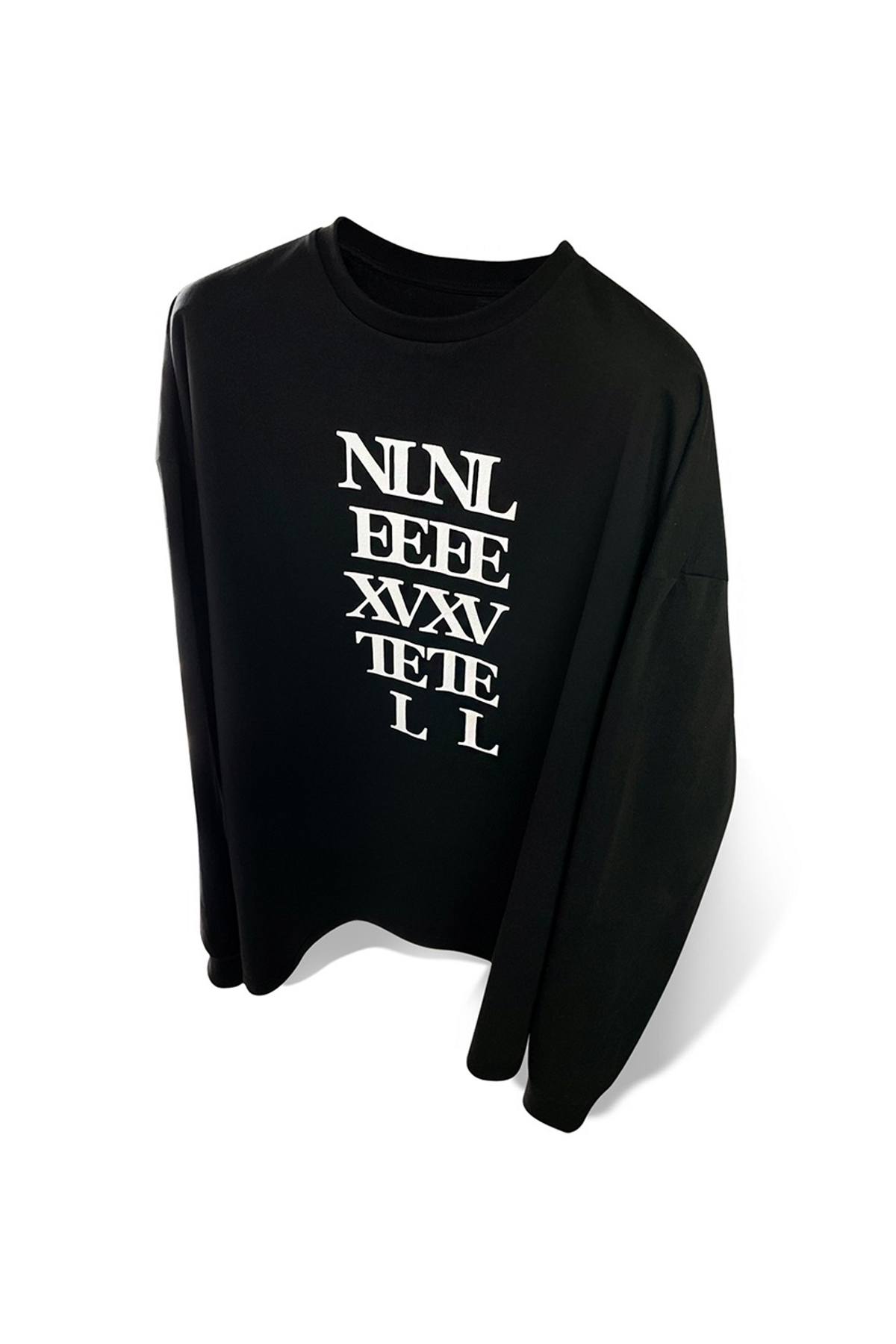 구보(GUVO) CRACK LS TEE / BLACK