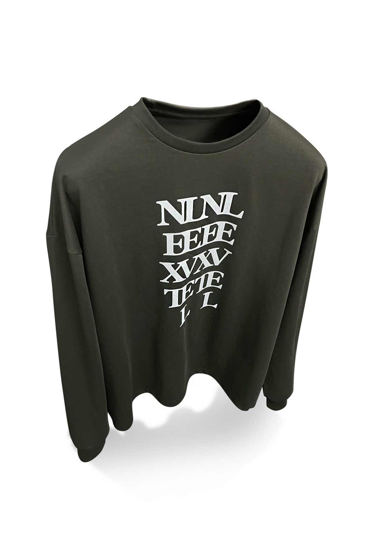 구보(GUVO) CRACK LS TEE / UMBER