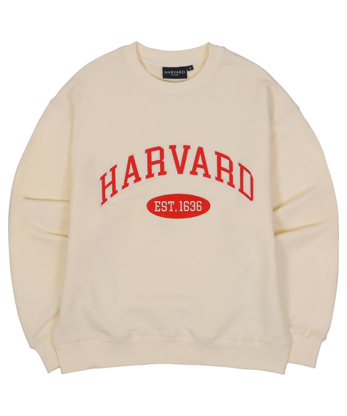 하버드(HARVARD) SIGNATURE STITCH SWEATS(CREAM) - 사이즈 & 후기 | 무신사