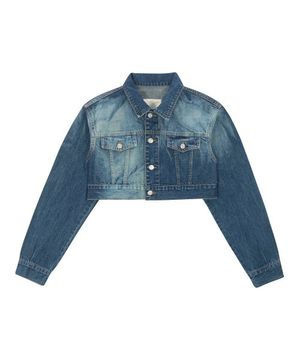 비비 마이크로 크롭 자켓