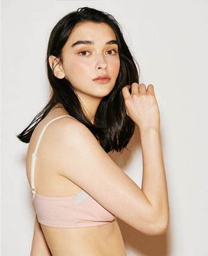 ColorBlock Cotton Bralette Set