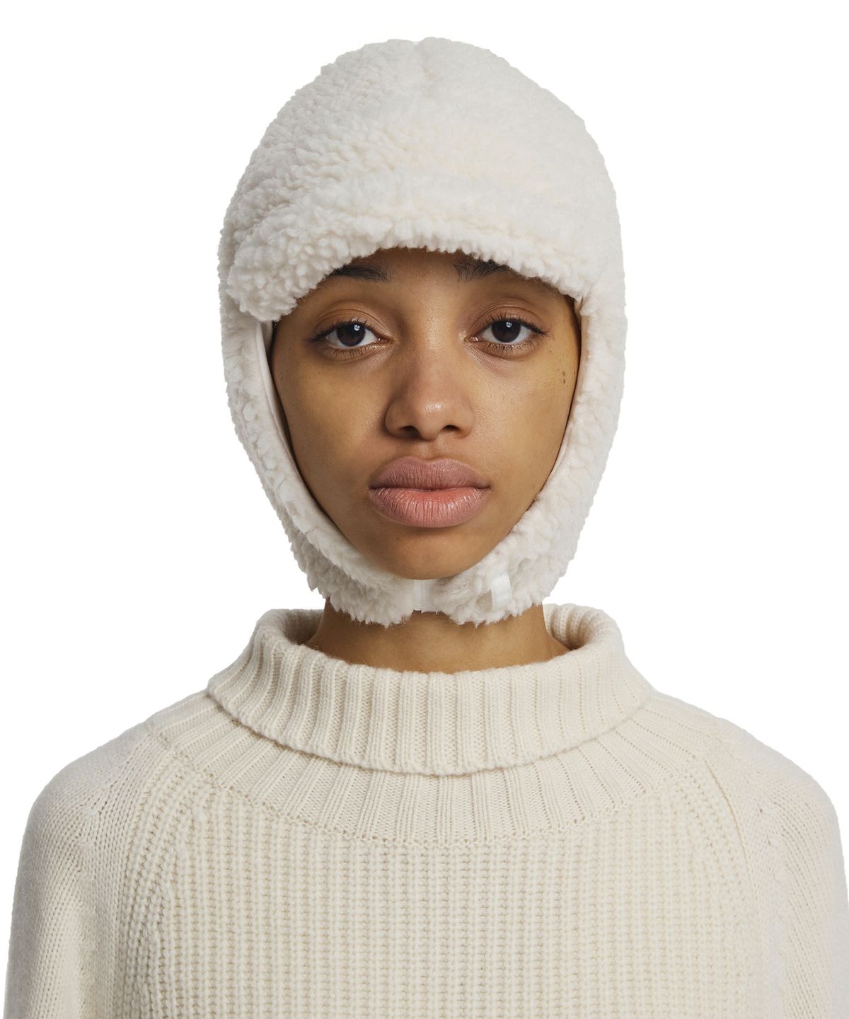 트렁크프로젝트(TRUNK PROJECT) Shearing Aviator Hat_Ivory