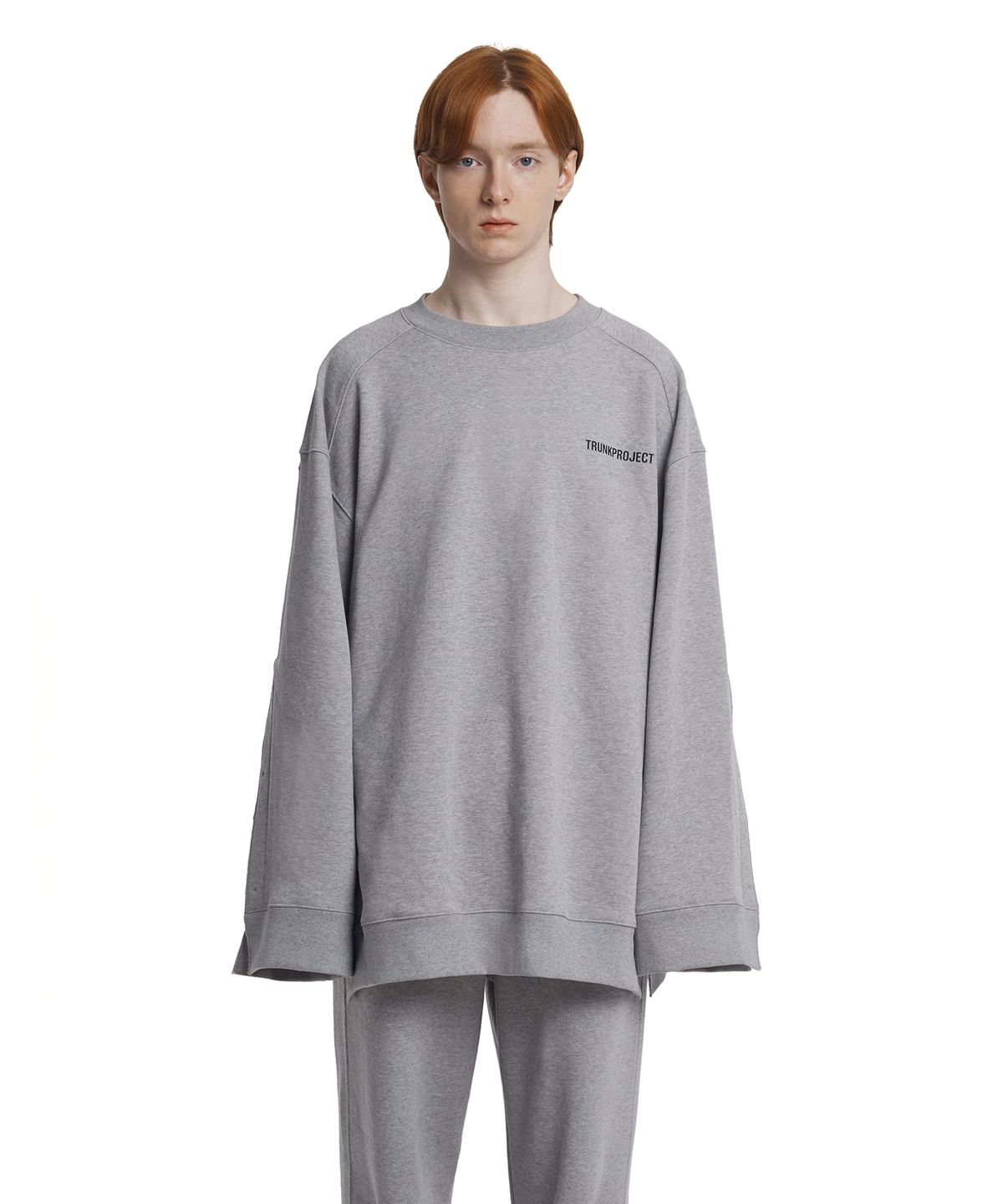 트렁크프로젝트(TRUNK PROJECT) Logo Sweatshirt_Grey