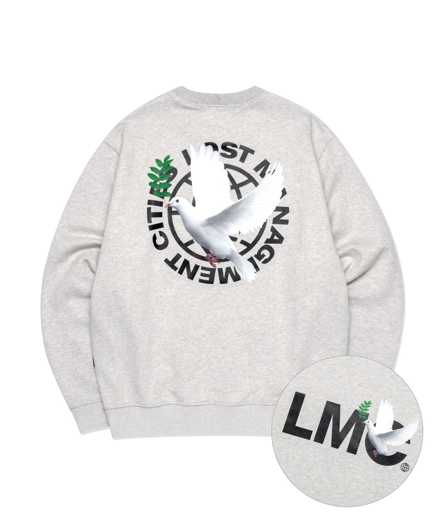 [ LMC ]★LMC DOVE SWEATSHIRT MUSINSA | LMC LMC DOVE SWEATSHIRT heather gray