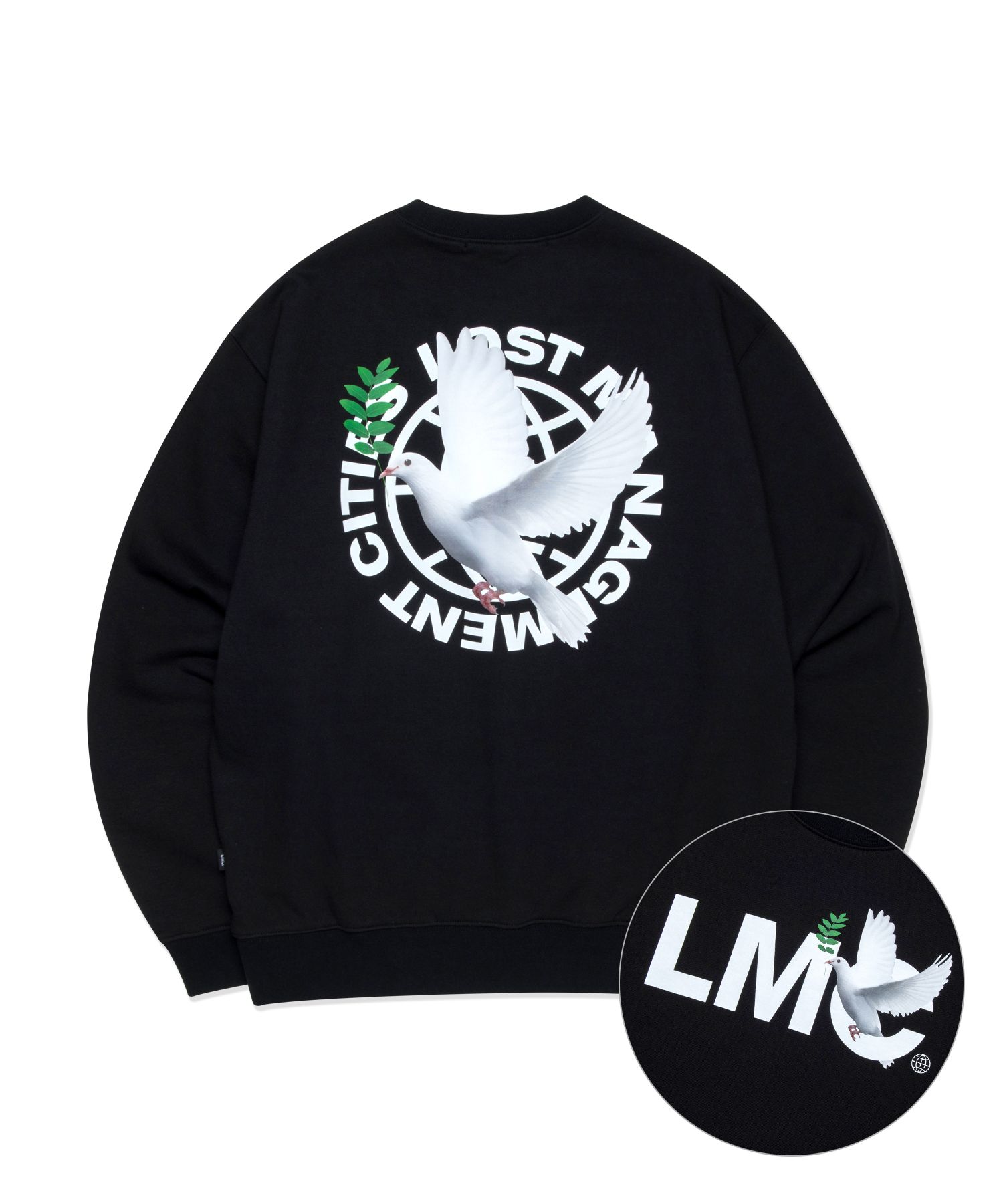 [ LMC ]★LMC DOVE SWEATSHIRT MUSINSA | LMC LMC DOVE SWEATSHIRT black