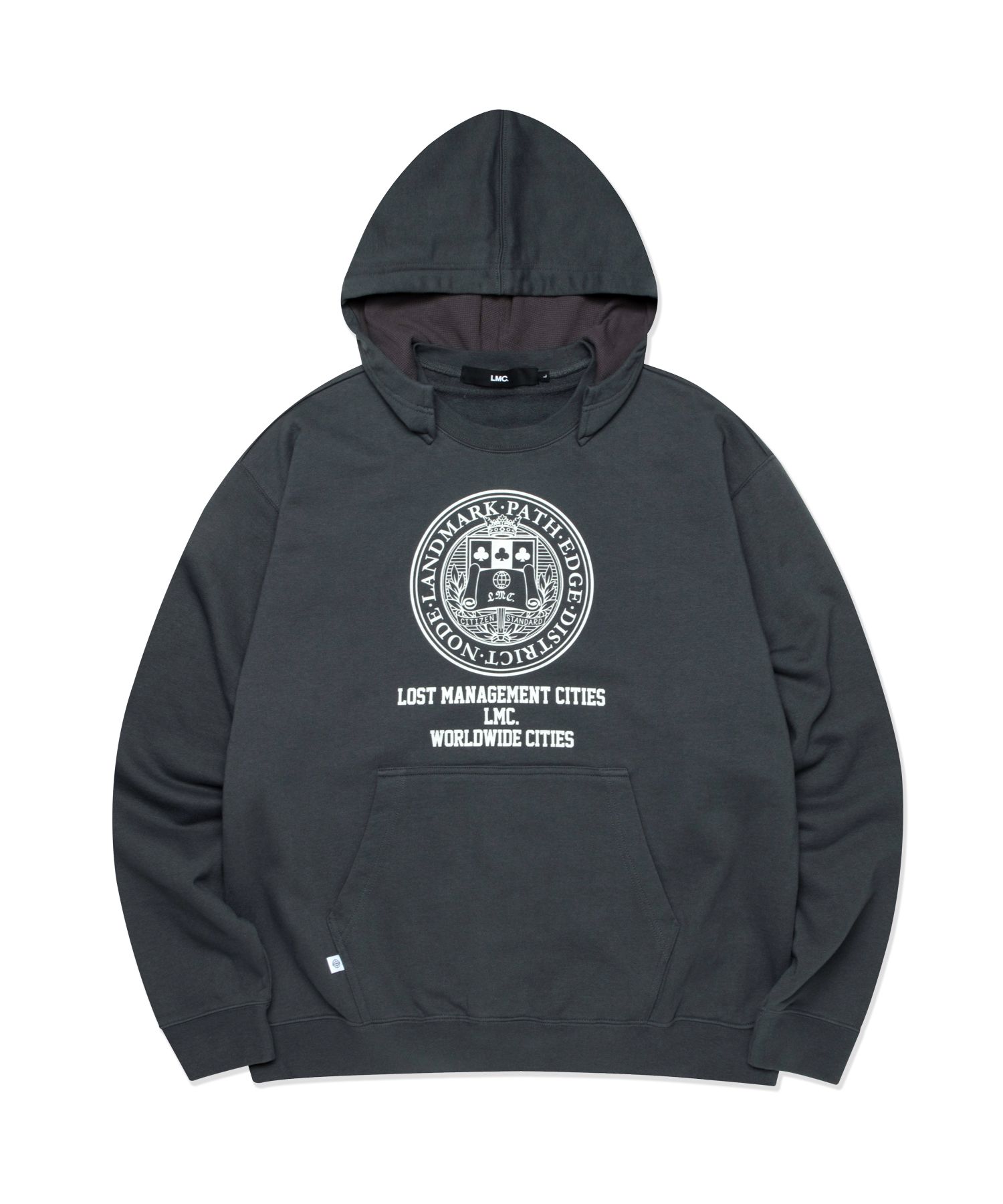 [ LMC ]★LMC UNIV AFTER HOODIE MUSINSA | LMC LMC UNIV AFTER HOODIE charcoal