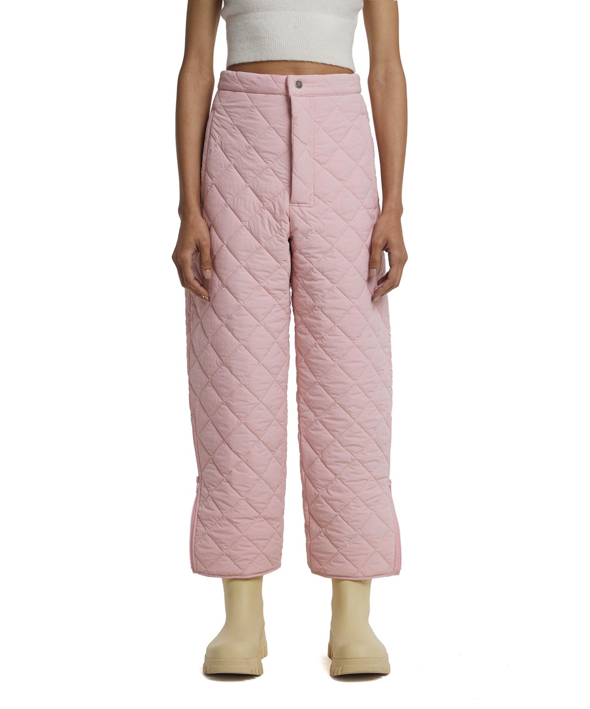 트렁크프로젝트(TRUNK PROJECT) Quilted Pants_Pink