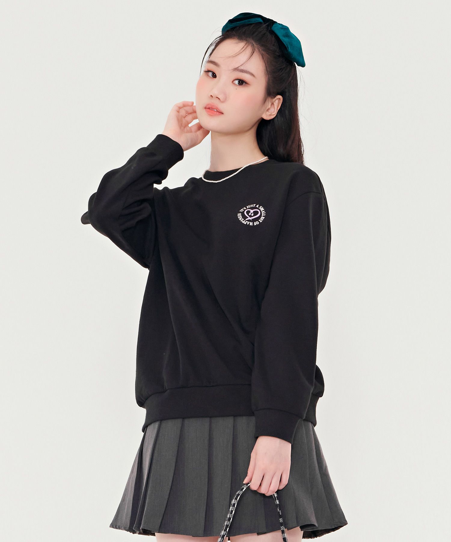 MUSINSA CHASECULT Women's foam printed graphic sweatshirt