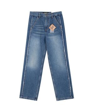 셉텐버 컷아웃 와이드 팬츠